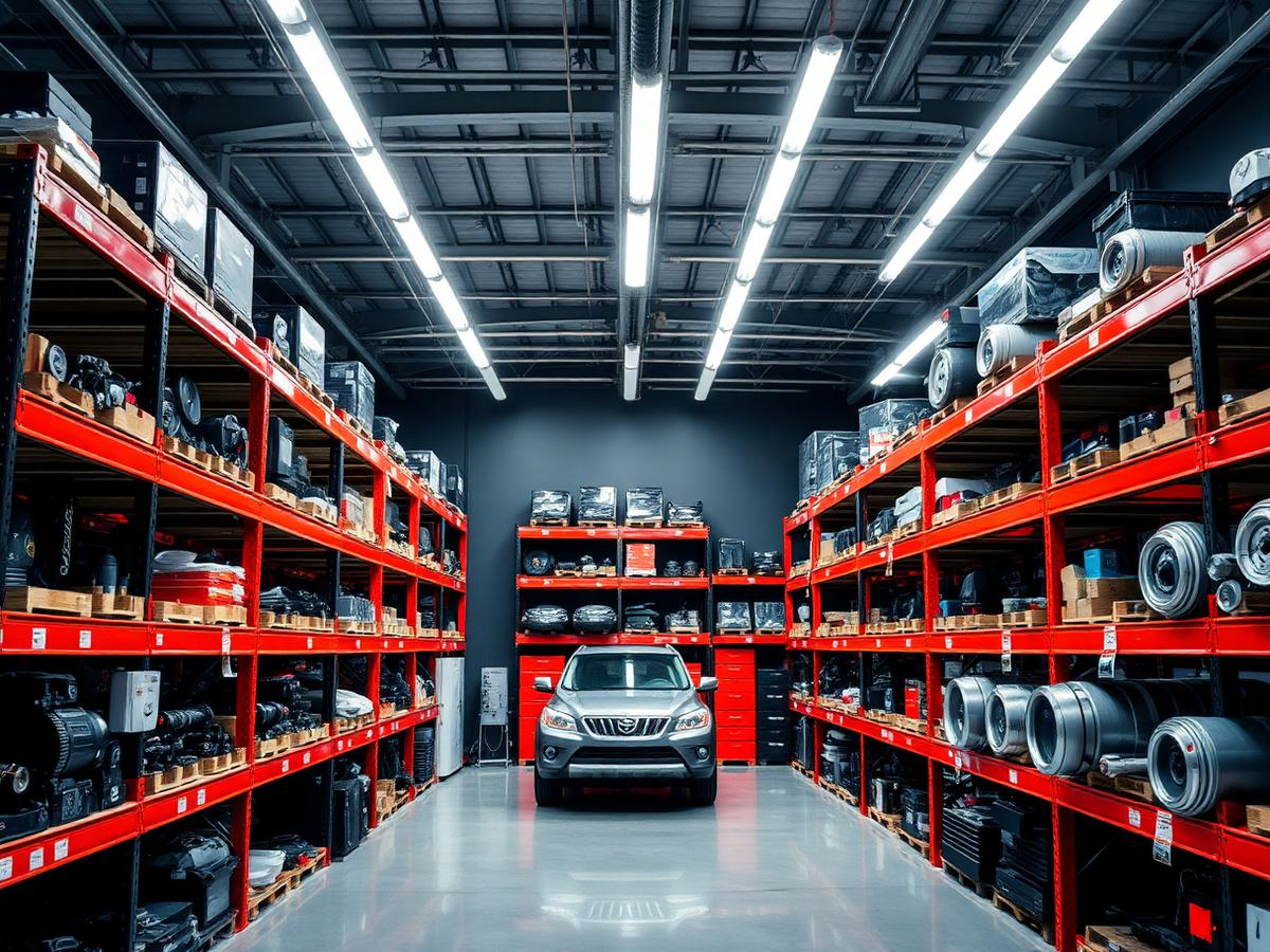 Estrutura e Estoque Sede Brasil Auto Peças